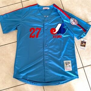 Mitchell & Ness Vladimir Guerrero Montreal Jersey #27 Brand New w/ Tags